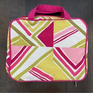 Clinique Pink, Green Toiletry Kit / Case